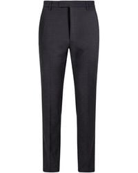 Dondup - Charcoal Pants Polyester, Virgin Wool, Elastane - Lyst