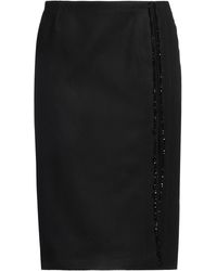 N°21 - Midi Skirt Wool, Polyamide, Elastane, Glass, Polyester - Lyst