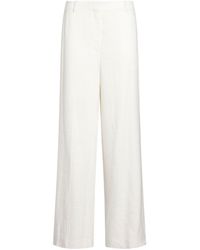 Theory - Pants Linen, Viscose, Elastane - Lyst