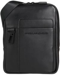 Piquadro - Cross-Body Bag Cow Leather, Eva (Ethylene - Lyst