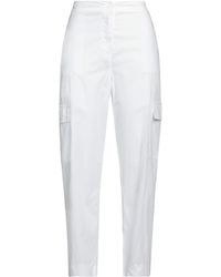 Z.O.E. ZONE OF EMBROIDERED - Pants Cotton - Lyst