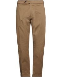 Berwich - Khaki Pants Cotton, Elastane - Lyst