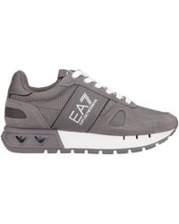 EA7 - Sneakers Cow Leather, Polyester - Lyst