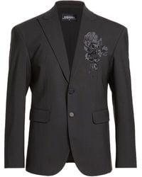 DSquared² - Blazer Virgin Wool, Elastane - Lyst