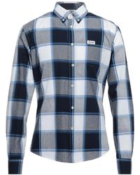 CamiciaFranklin & Marshall in Cotone da Uomo colore Blu Uomo Abbigliamento da Camicie da Camicie eleganti 