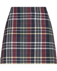 Thom Browne - Mini Skirt Wool - Lyst
