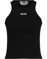 MSGM - Tank Top - Lyst