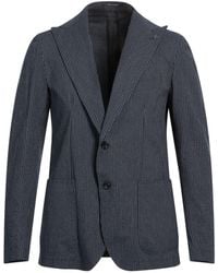 Tagliatore - Midnight Blazer Cotton, Elastane - Lyst