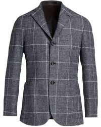 Barba Napoli - Midnight Blazer Alpaca Wool, Wool, Polyester - Lyst