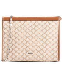 Max Mara - Chocolate Cross-Body Bag Cotton, Calfskin - Lyst