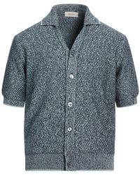 Agnona - Midnight Cardigan Cotton, Silk, Cashmere - Lyst