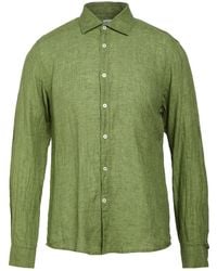 PHILOTINTO - Military Shirt Linen - Lyst
