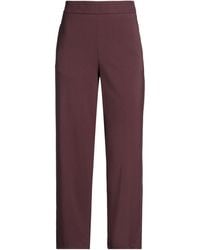ALESSIA SANTI - Chocolate Pants Polyester, Elastane - Lyst