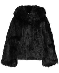 Alberta Ferretti - Borreguito y pelo ecológico - Lyst