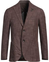 Lardini - Blazer Wool, Cotton, Silk, Linen - Lyst