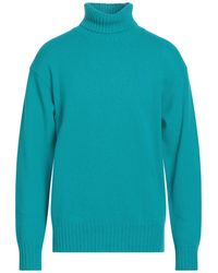 Amaranto - Turtleneck Wool, Cashmere - Lyst