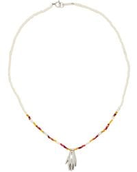 Isabel Marant - Ivory Necklace Metal - Lyst