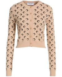 Marine Serre - Sand Cardigan Wool, Viscose - Lyst