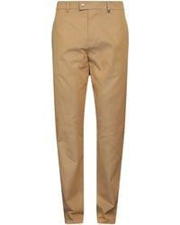 Burberry - Pants Cotton - Lyst