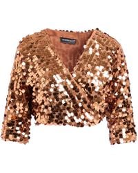 VANESSA SCOTT - Top Polyester - Lyst