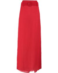 Prada Gonna lunga - Rosso