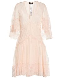 Twinset - Mini Dress Polyester - Lyst