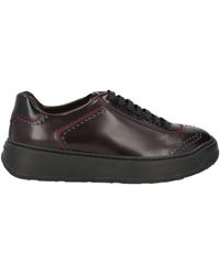 Fratelli Rossetti - Burgundy Sneakers Leather - Lyst