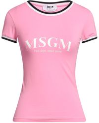 MSGM - T-shirt - Lyst