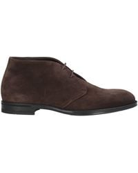 Doucal's - Chocolate Ankle Boots Leather - Lyst