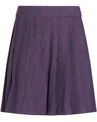 Beatrice B. - Mini Skirt Virgin Wool, Polyester, Viscose, Elastane - Lyst