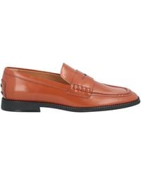 Tod's - Tan Loafers Calfskin - Lyst
