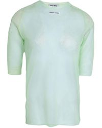 Miu Miu - T-shirt - Lyst