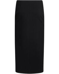 Caractere - Midi Skirt Viscose, Nylon, Elastane - Lyst