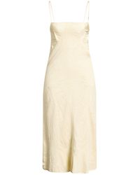 Jil Sander - Light Midi Dress Cotton, Viscose, Polyamide - Lyst