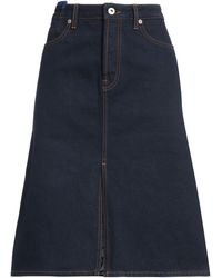 Burberry - Denim Skirt - Lyst