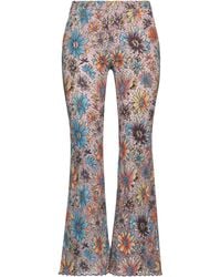Etro - Pants Cotton, Polyamide, Viscose - Lyst