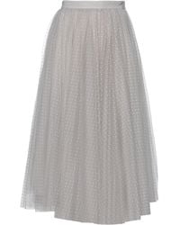 Elisabetta Franchi - Midi Skirt - Lyst