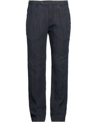 Massimo Alba - Charcoal Pants Linen - Lyst