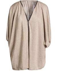 Brunello Cucinelli - Sweater Cashmere, Silk, Brass - Lyst