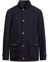 Brunello Cucinelli - Midnight Jacket Polyamide, Elastane, Wool, Silk, Cashmere - Lyst
