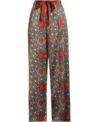 Niu - Pants Silk, Elastane, Cotton - Lyst