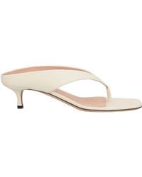 Bally - Thong Sandal Lambskin - Lyst