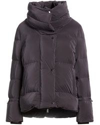 Moorer - Dark Puffer Polyamide, Polyester, Virgin Wool - Lyst