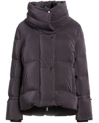 Moorer - Dark Puffer Polyamide, Polyester, Virgin Wool - Lyst