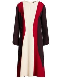 AVOLIO Milano - Midi Dress Virgin Wool - Lyst