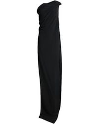 Rick Owens - Maxi Dress Acetate, Silk - Lyst