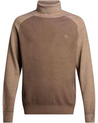 Etro - Sand Turtleneck Wool - Lyst