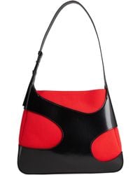 Ferragamo - Cut-out Medium Leather Shoulder Bag - Lyst