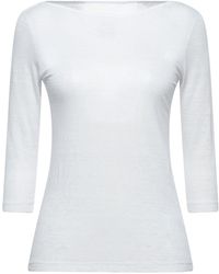 120% Lino - T-shirt - Lyst