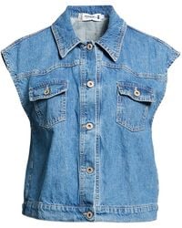 Please - Denim Outerwear Cotton - Lyst